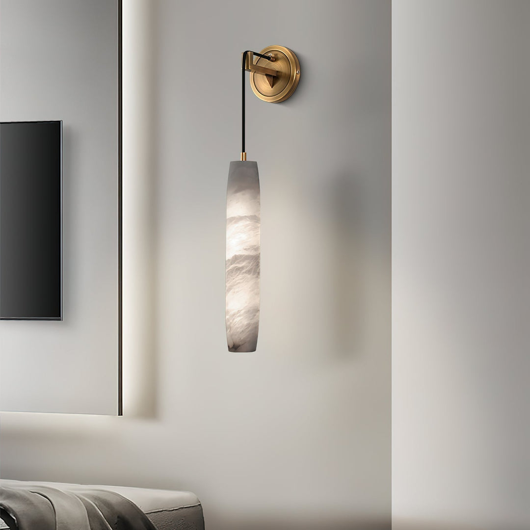 Alabaster Applique Murale Métal Flûte Créativité Salon - Neutralighting