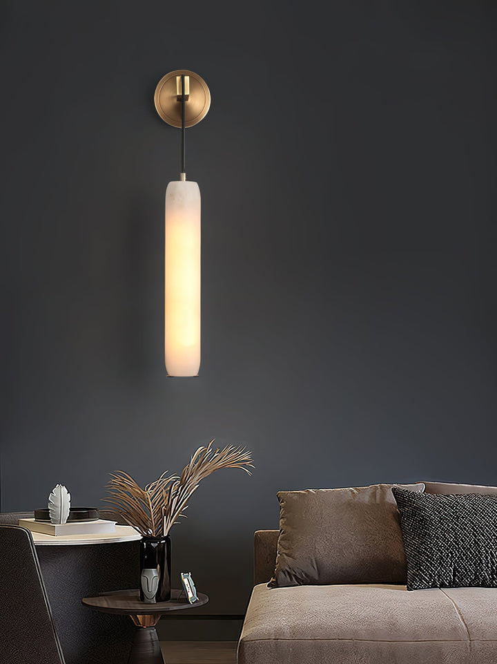 Alabaster Applique Murale Métal Flûte Créativité Salon - Neutralighting