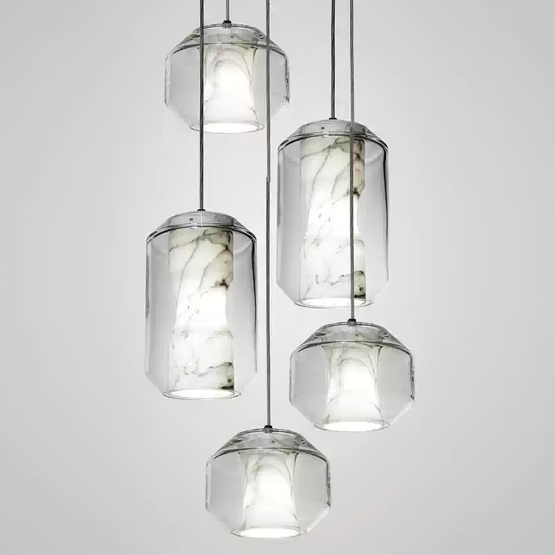 Elaris Suspension Moderne en Albâtre - Neutralighting