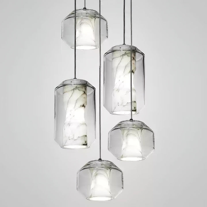 Elaris Suspension Moderne en Albâtre - Neutralighting