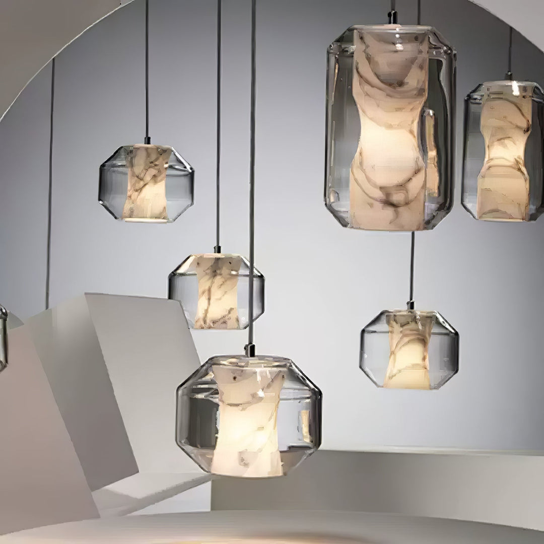 Elaris Suspension Moderne en Albâtre - Neutralighting