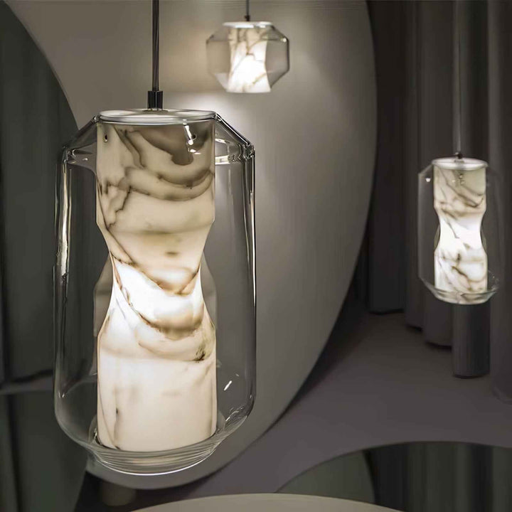 Lampe Elaris en Verre – Design Contemporain