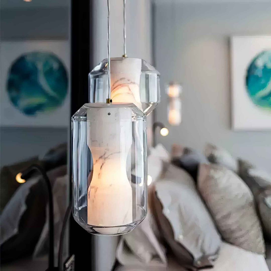 Lampe Elaris en Verre – Design Contemporain