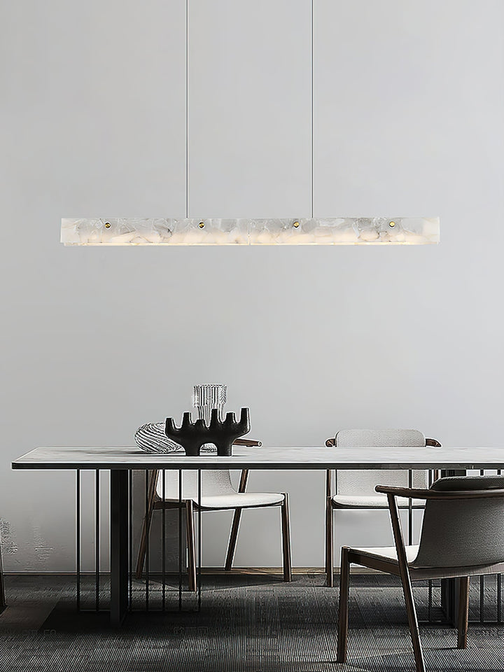Ljomuvye Suspension Métal Linéaire Moderne LED Salon - Neutralighting