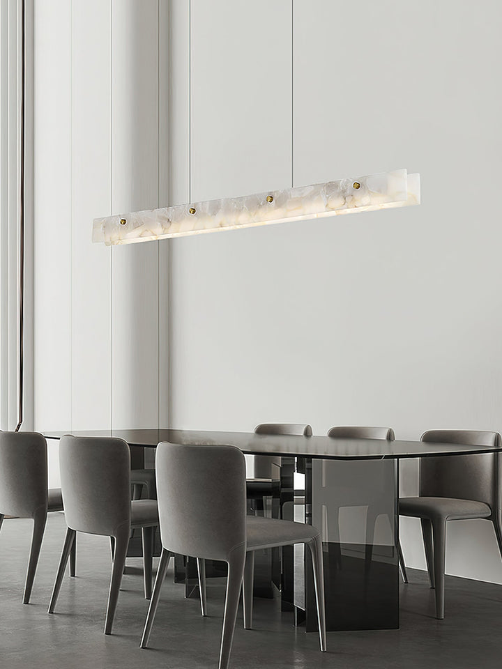 Ljomuvye Suspension Métal Linéaire Moderne LED Salon - Neutralighting