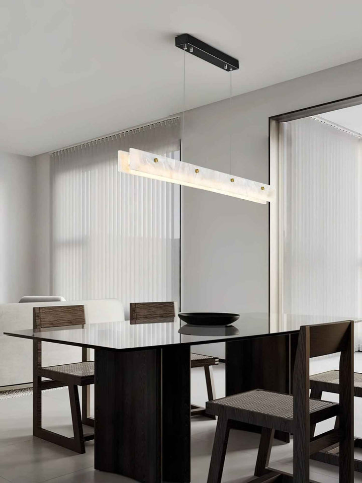 Ljomuvye Suspension Métal Linéaire Moderne LED Salon - Neutralighting