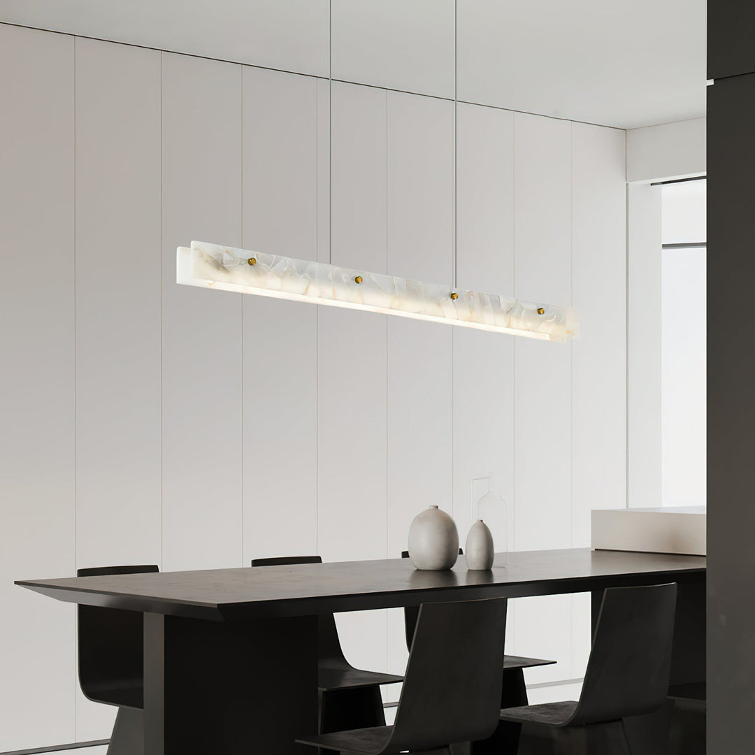 Ljomuvye Suspension Métal Linéaire Moderne LED Salon - Neutralighting