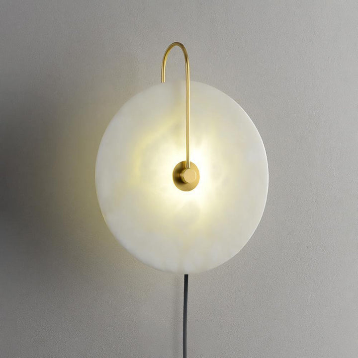 Ceraeyra Alabaster Globe Wall Light - Neutralighting