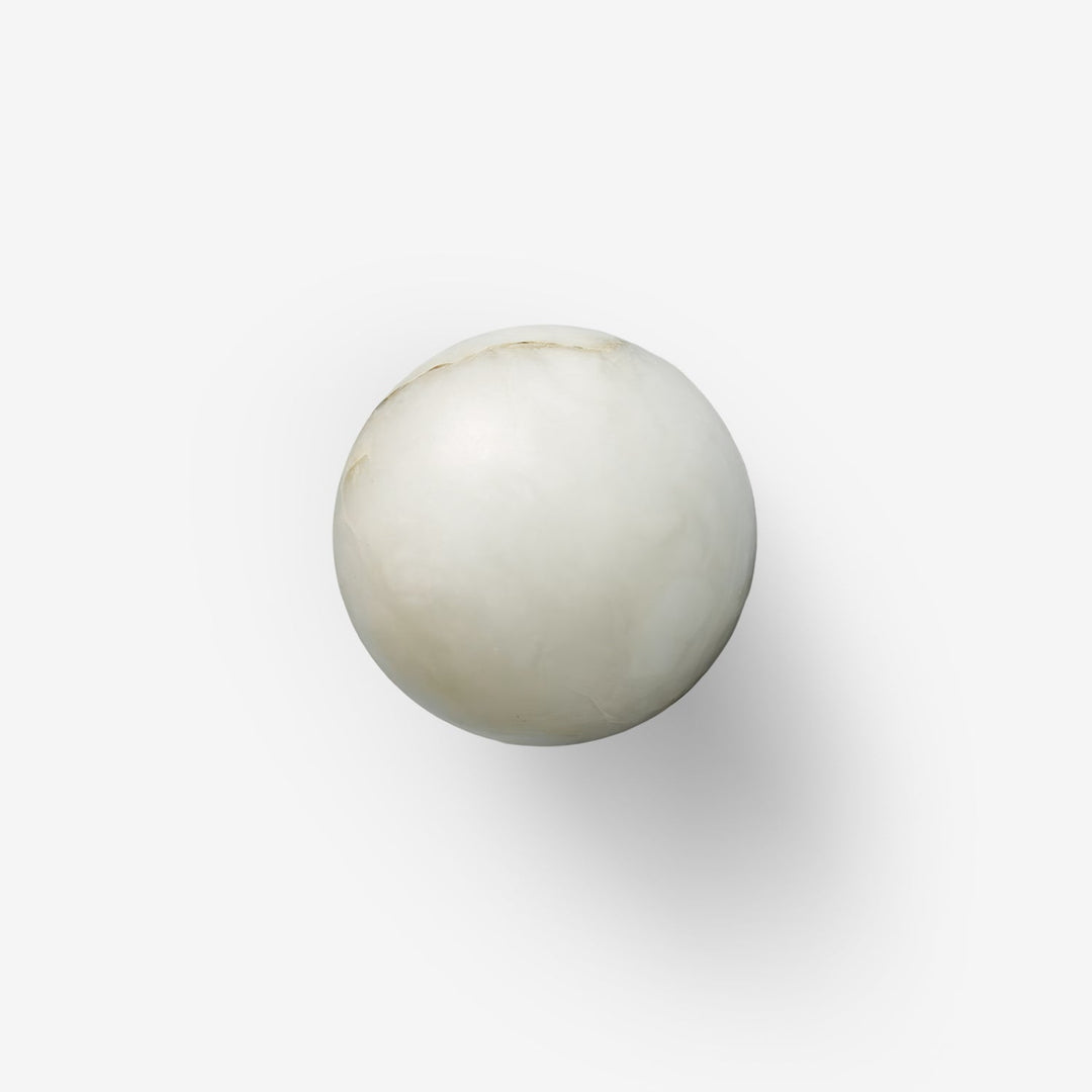 Vevinir Applique Murale Globe en Albâtre - Neutralighting