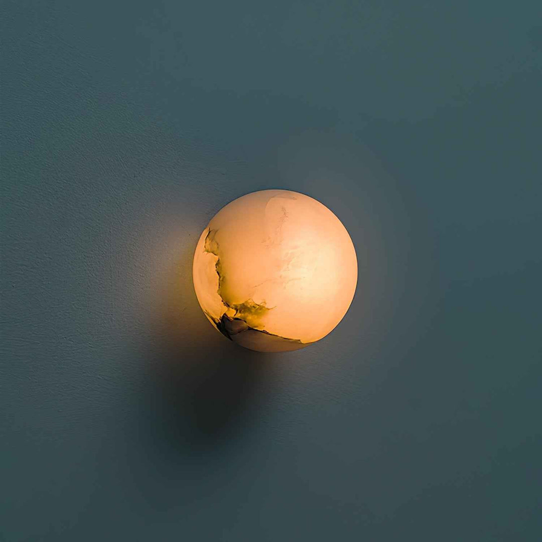 Vevinir Métal 12cm Blanc LED