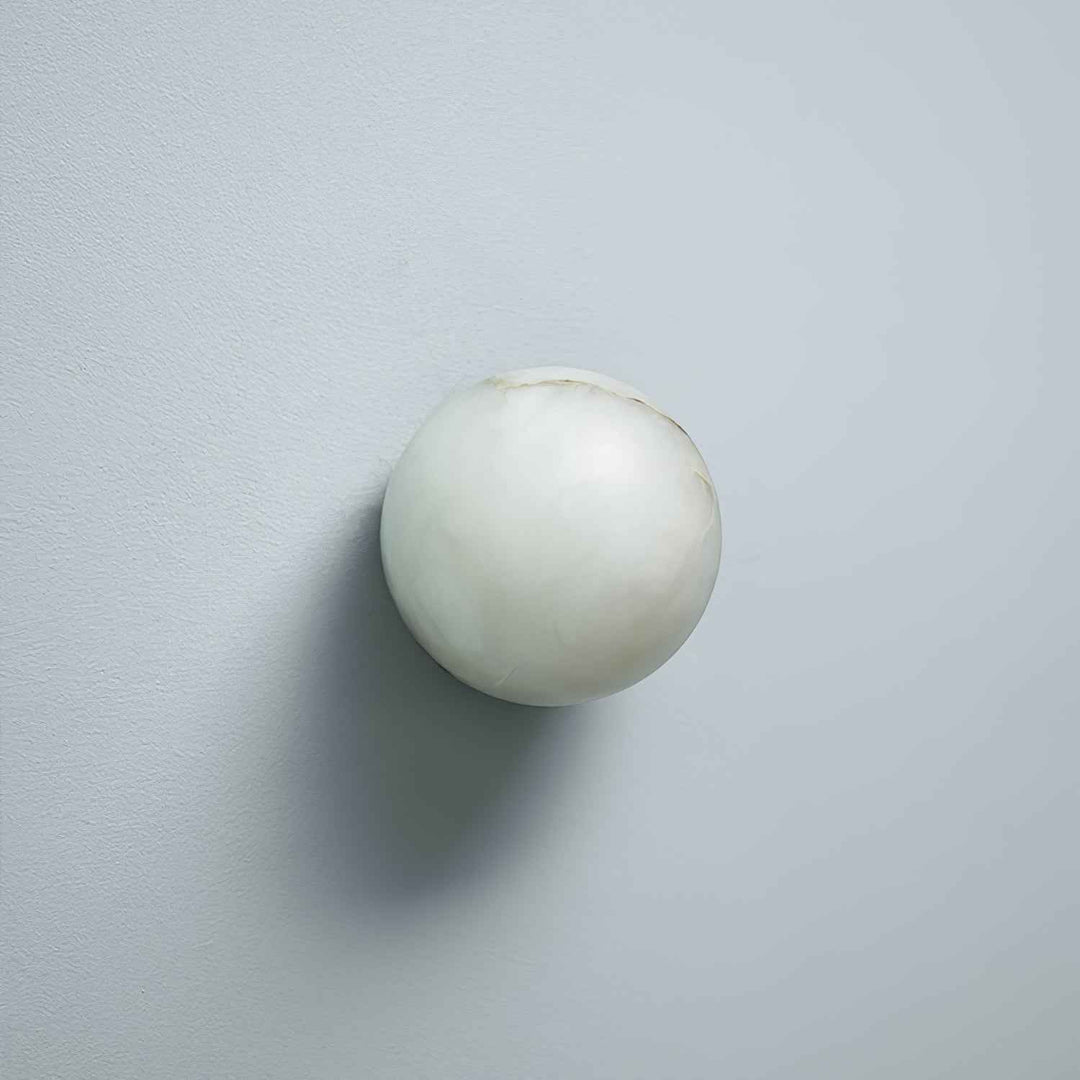 Vevinir Métal 12cm Blanc LED