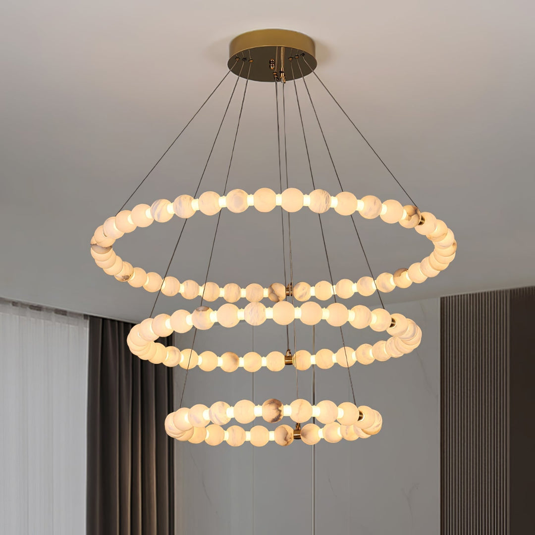 Orion Suspension Moderne en Albâtre - Neutralighting