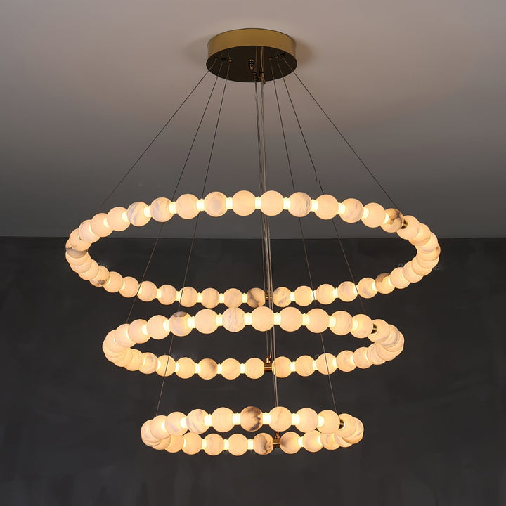 Orion Suspension Moderne en Albâtre - Neutralighting