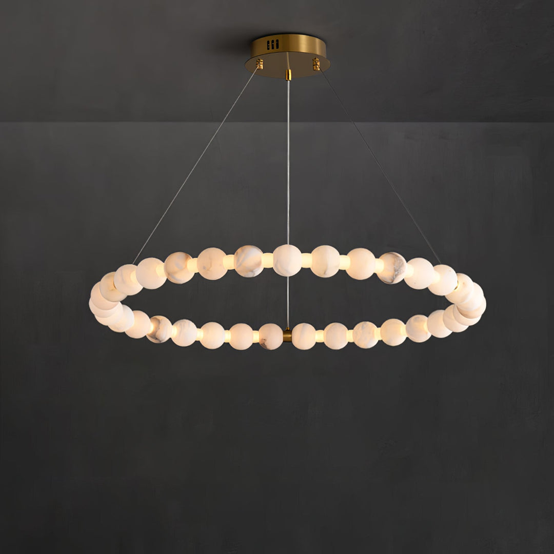 Orion Suspension Moderne en Albâtre - Neutralighting