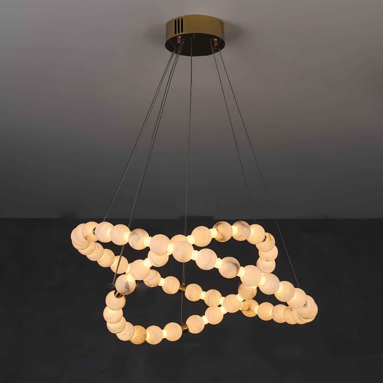 Orion Suspension Moderne en Albâtre - Neutralighting