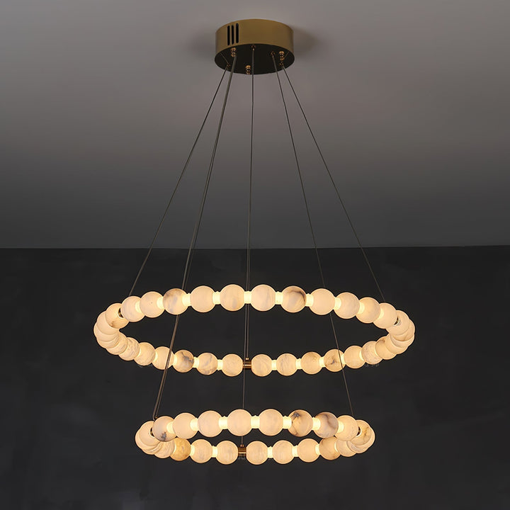 Orion Suspension Moderne en Albâtre - Neutralighting