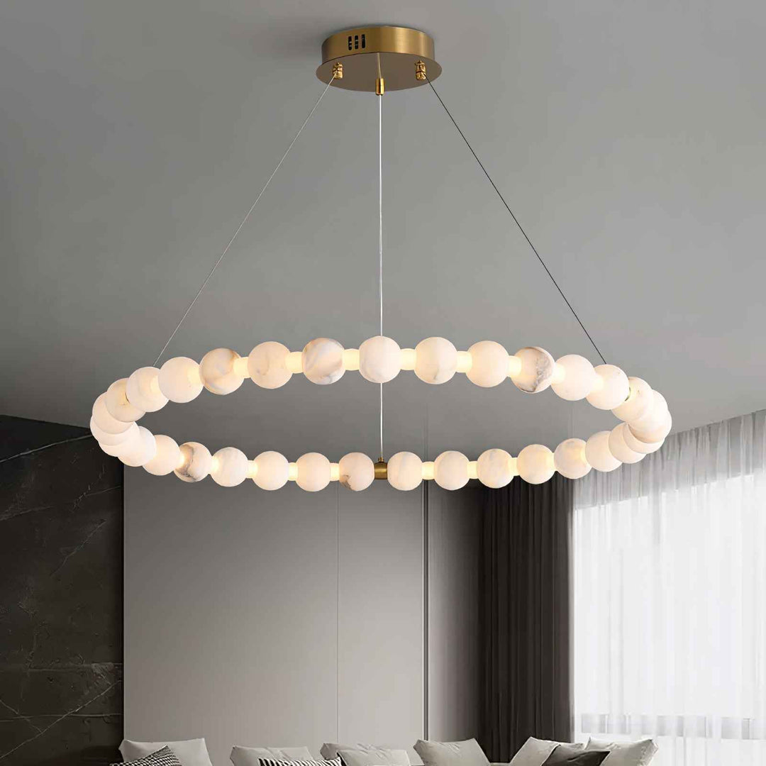 Orion Suspension Moderne en Albâtre - Neutralighting