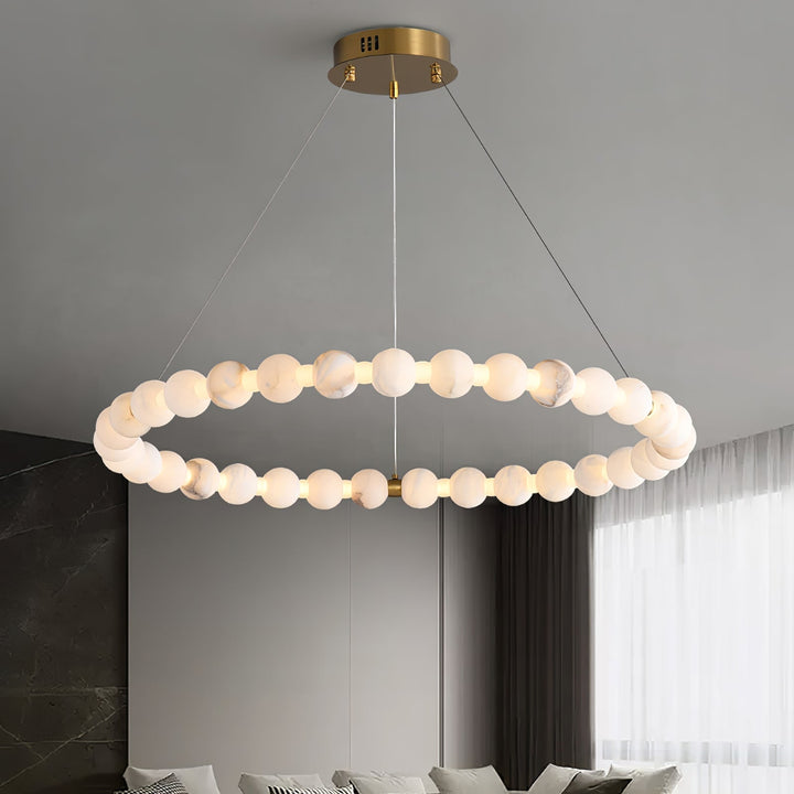 Orion Suspension Moderne en Albâtre - Neutralighting