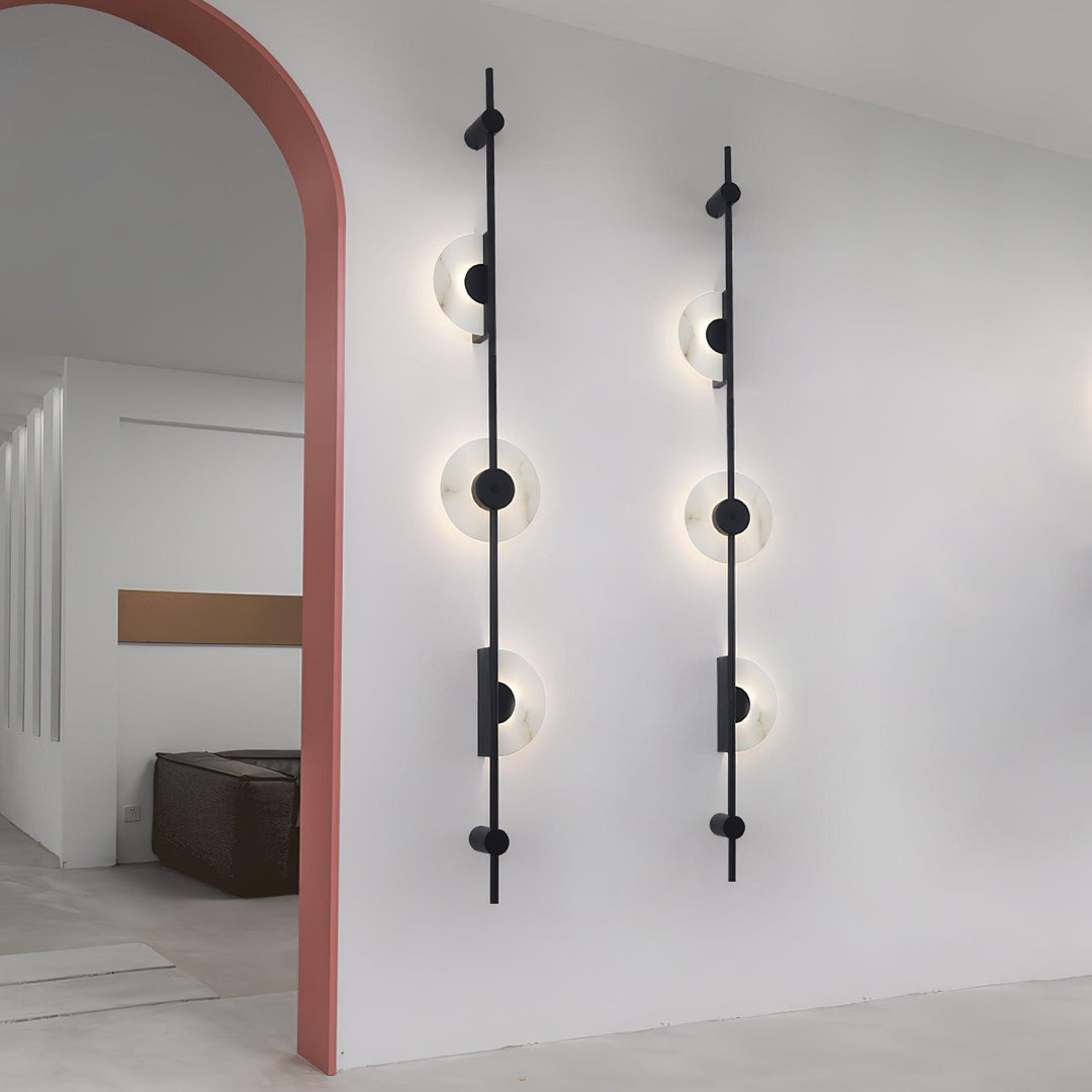 Edria Minimalist Alabaster Wall Light - Neutralighting