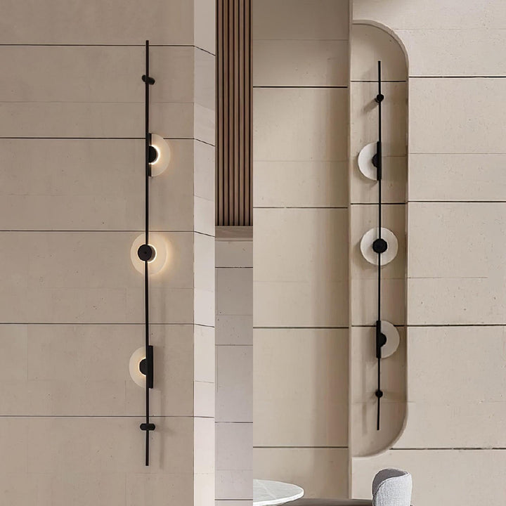 Edria Minimalist Alabaster Wall Light - Neutralighting