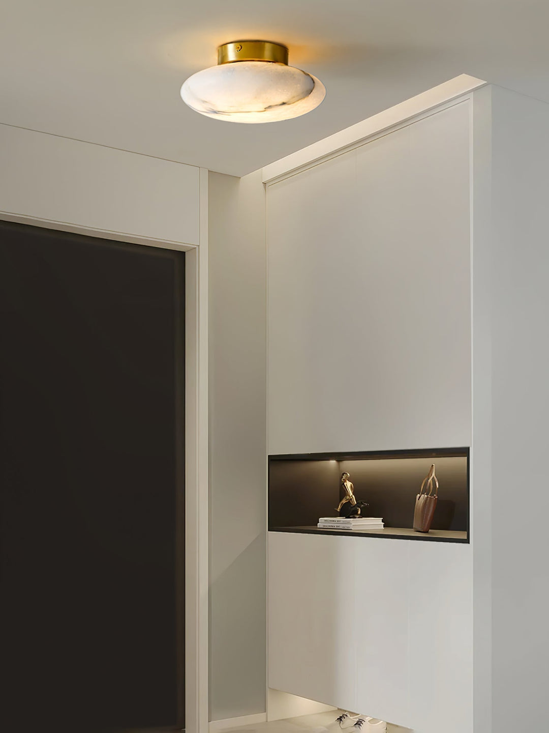 Vanorara Minimaliste Albâtre Applique Plafond - Neutralighting
