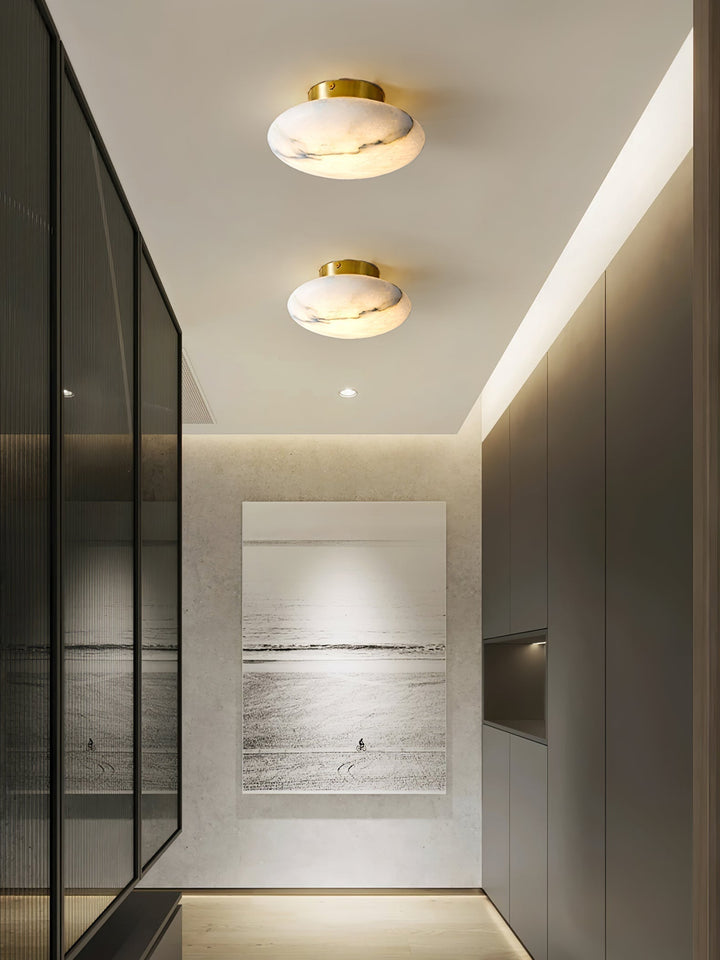 Vanorara Minimaliste Albâtre Applique Plafond - Neutralighting