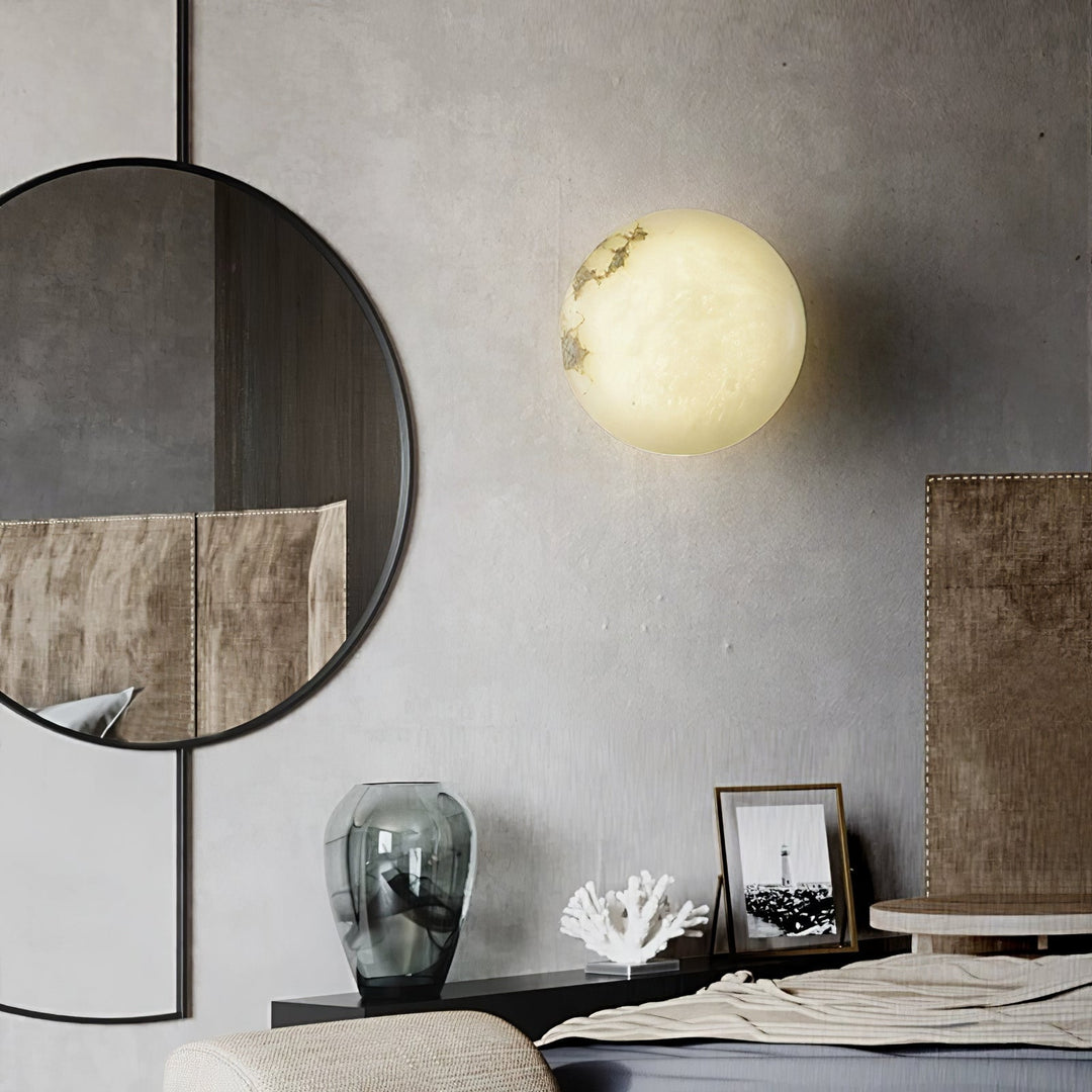 Vanorara Minimaliste Albâtre Applique Plafond - Neutralighting