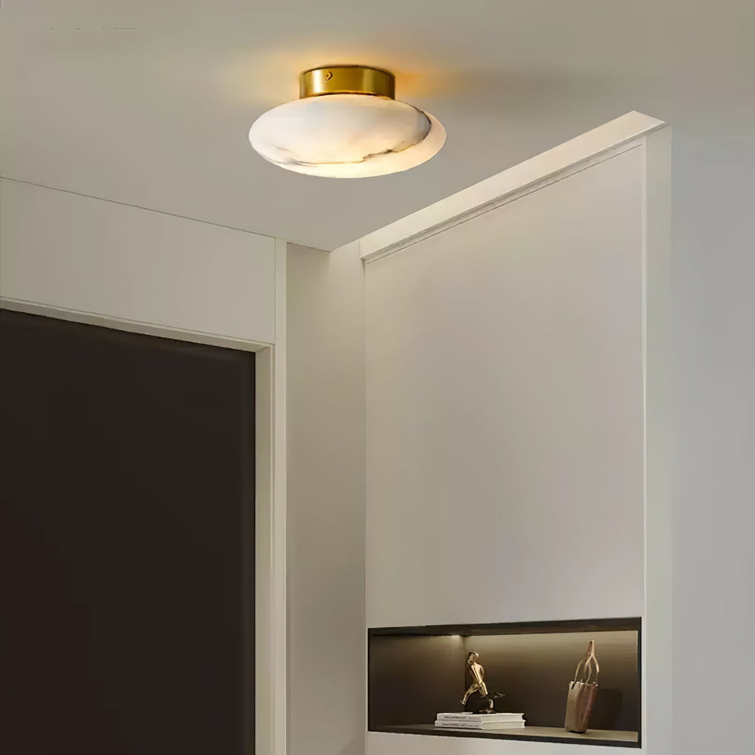 Vanorara Minimaliste Albâtre Applique Plafond - Neutralighting