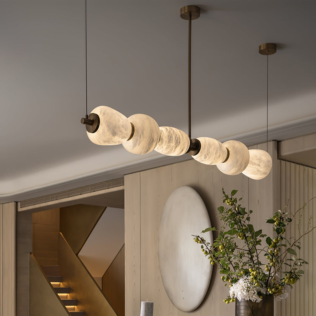Cyrilla Suspension Linéaire en Albâtre - Neutralighting