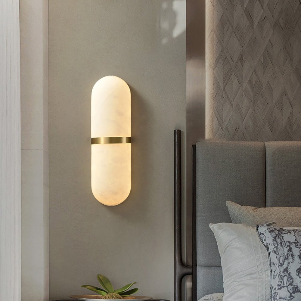 Ostruvyd Applique Murale Pilier Albâtre Luxe Salon - Neutralighting