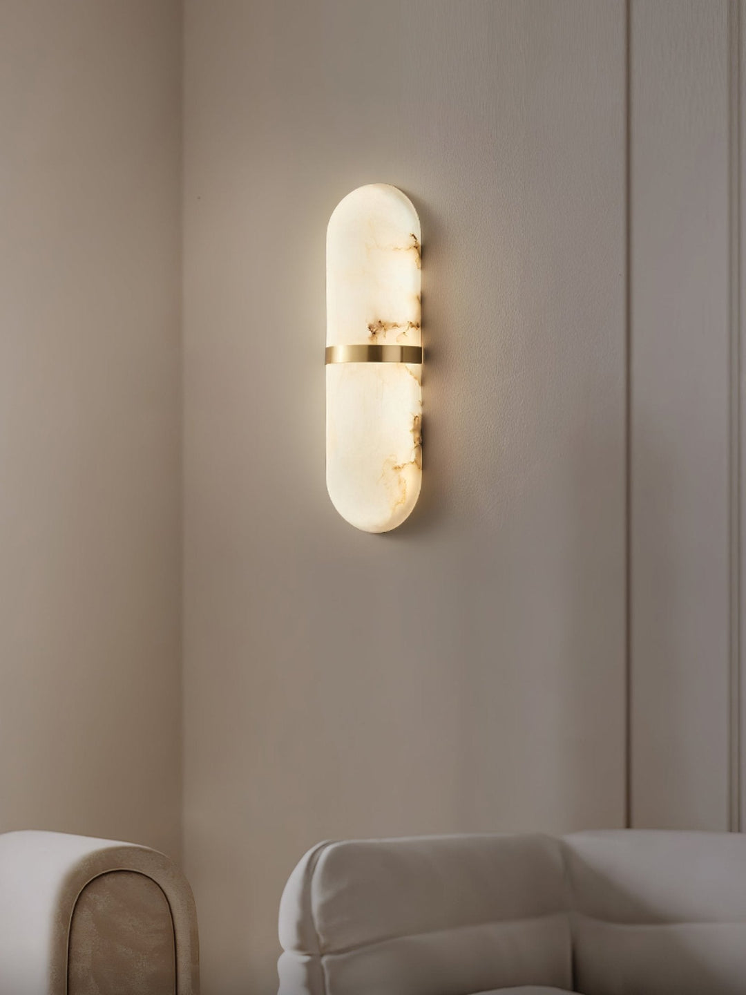 Ostruvyd Applique Murale Pilier Albâtre Luxe Salon - Neutralighting