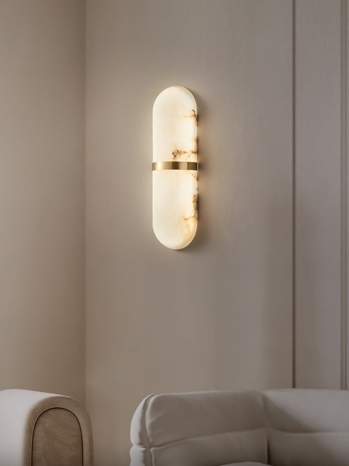 Ostruvyd Applique Murale Pilier Albâtre Luxe Salon - Neutralighting