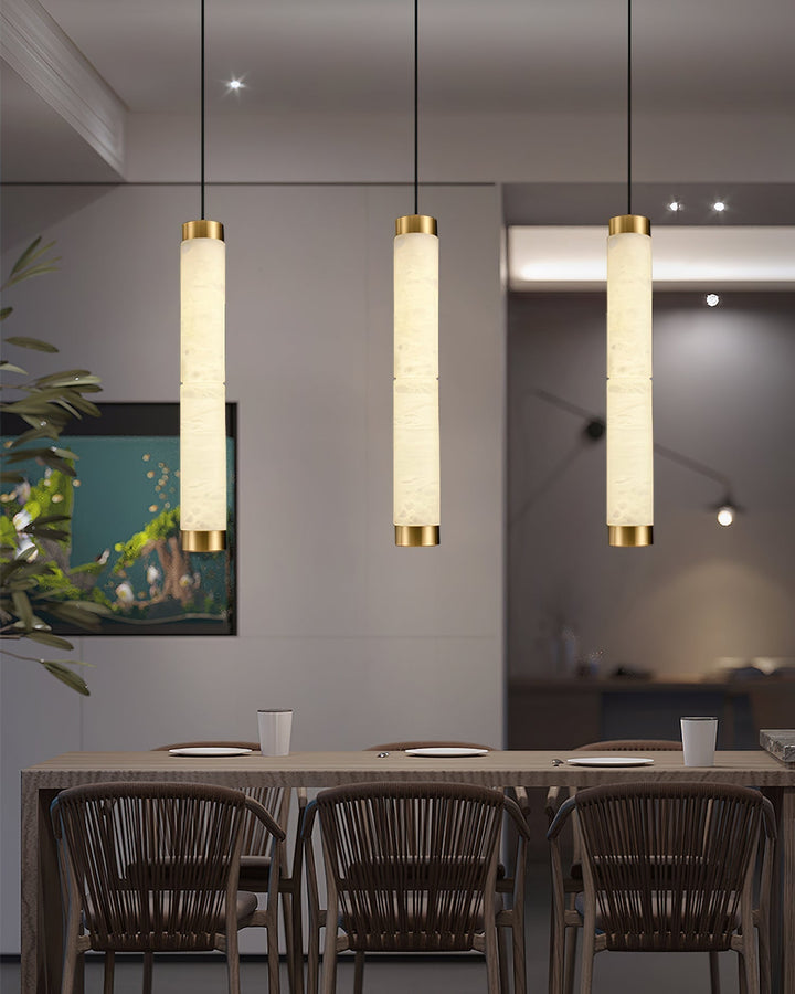 Plotuvyi Suspension Albâtre Bande Moderne Salon - Neutralighting