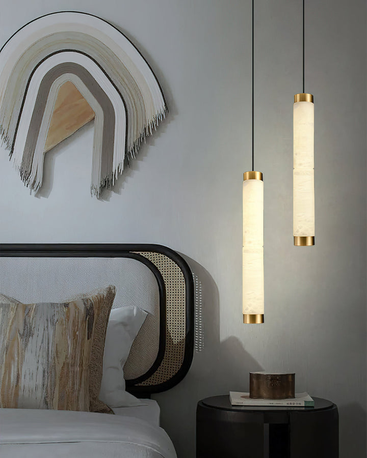 Plotuvyi Suspension Albâtre Bande Moderne Salon - Neutralighting