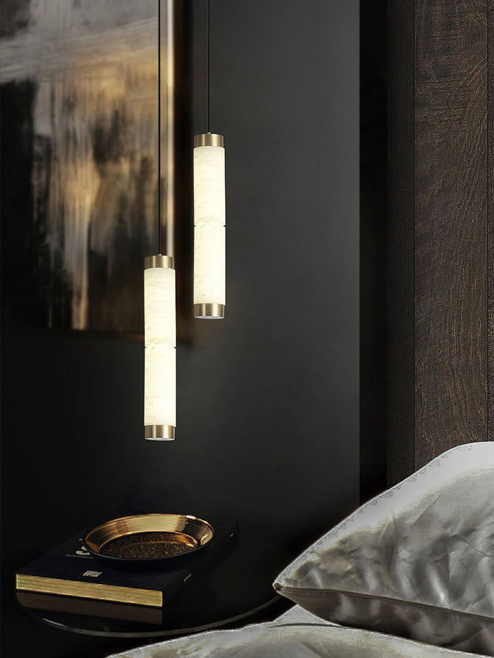 Plotuvyi Suspension Albâtre Bande Moderne Salon - Neutralighting