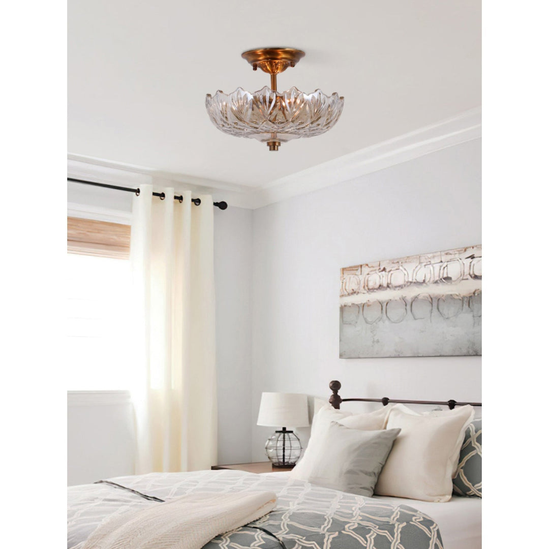 Qvistuvyi Plafonnier en Verre Luxe Postmoderne Salon - Neutralighting