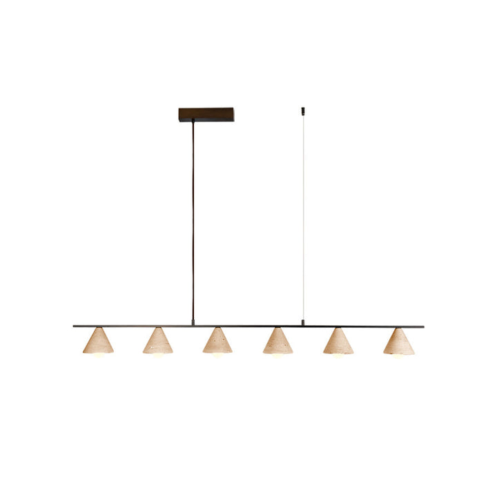 Ulfuvyi Suspension Travertin Moderne Salon - Neutralighting