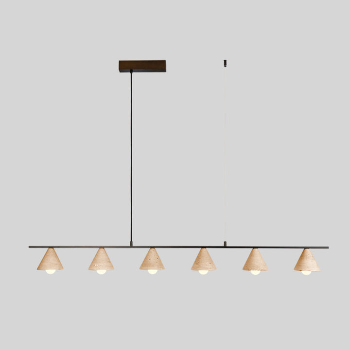 Ulfuvyi Suspension Travertin Moderne Salon - Neutralighting