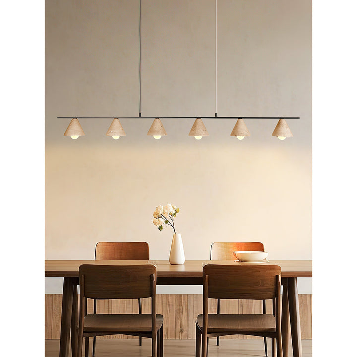 Ulfuvyi Suspension Travertin Moderne Salon - Neutralighting