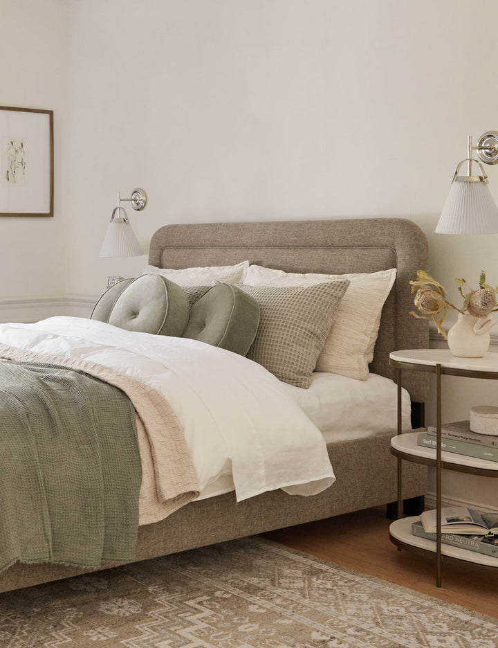 Pure Lampe Murale Plissée En Tissu Et Laiton Élégance Premium - Neutralighting