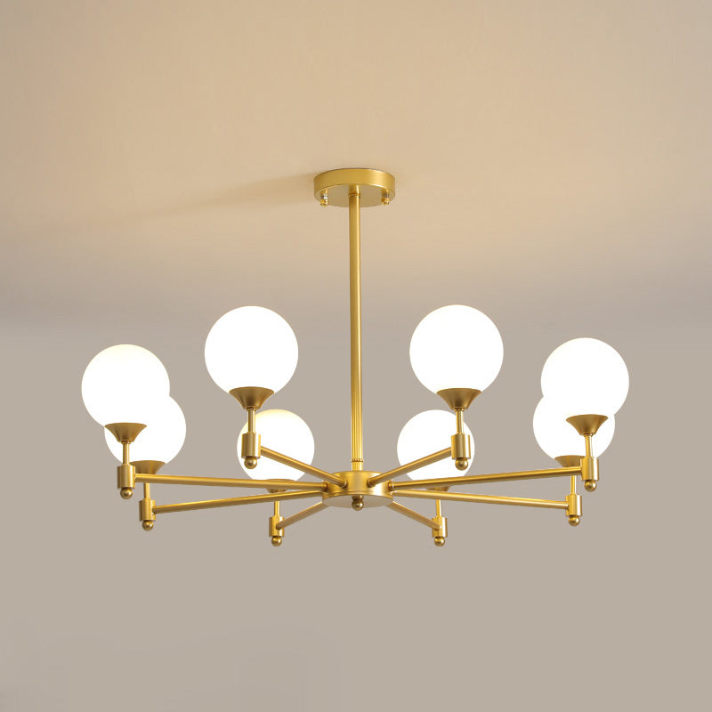 Vatnuvyi Chandelier en Verre Globe - Neutralighting