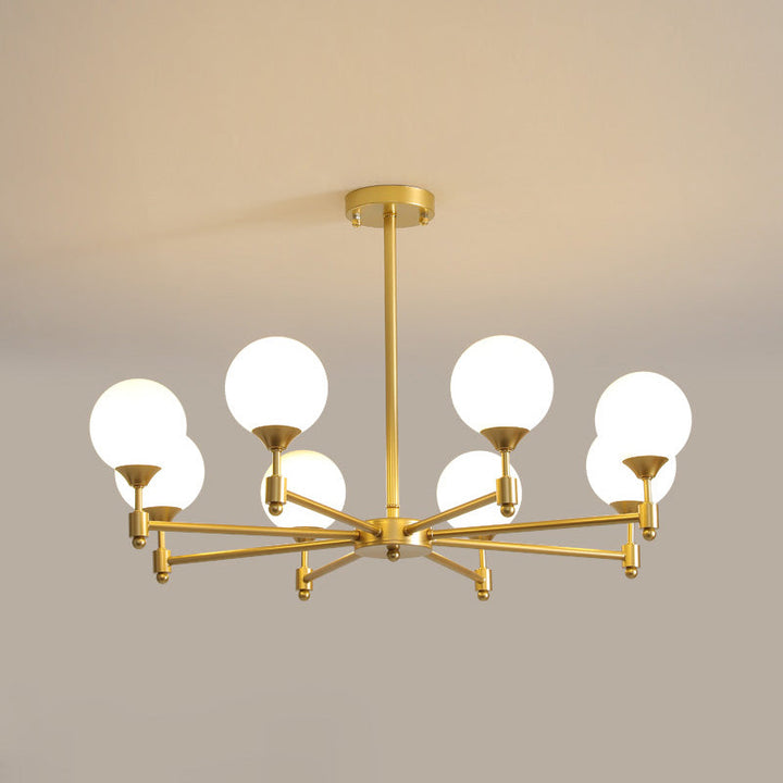 Vatnuvyi Chandelier en Verre Globe - Neutralighting