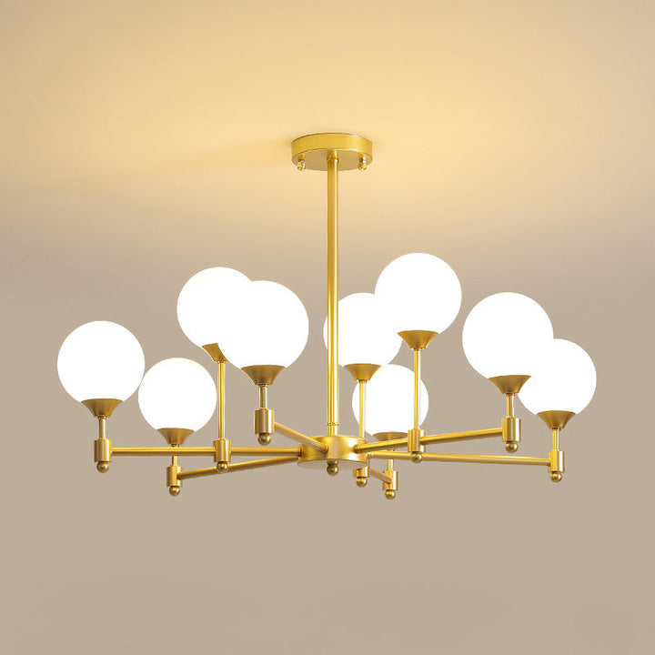 Vatnuvyi Chandelier en Verre Globe - Neutralighting