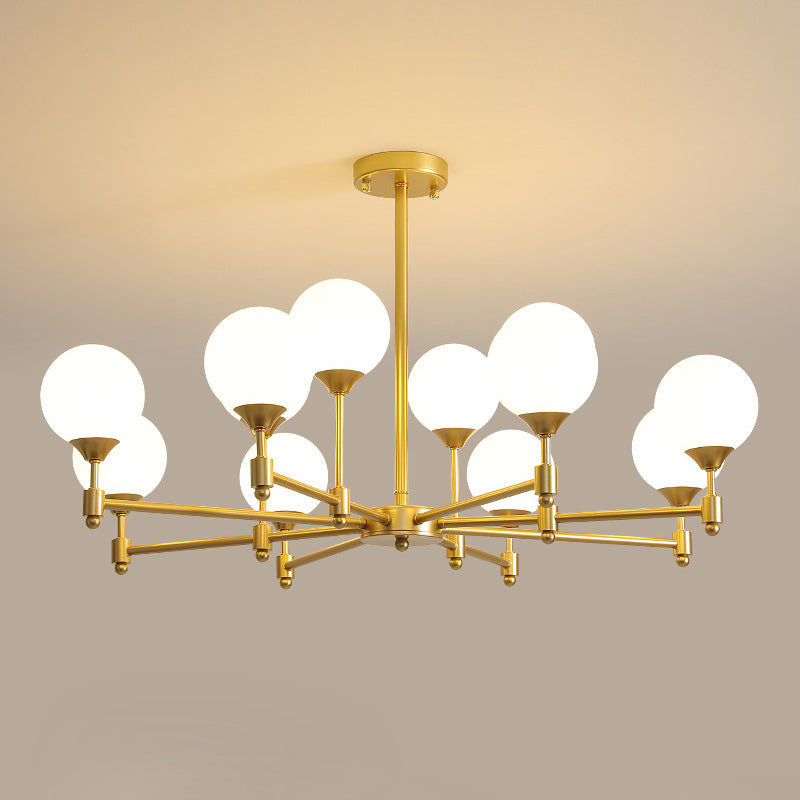 Vatnuvyi Chandelier en Verre Globe - Neutralighting