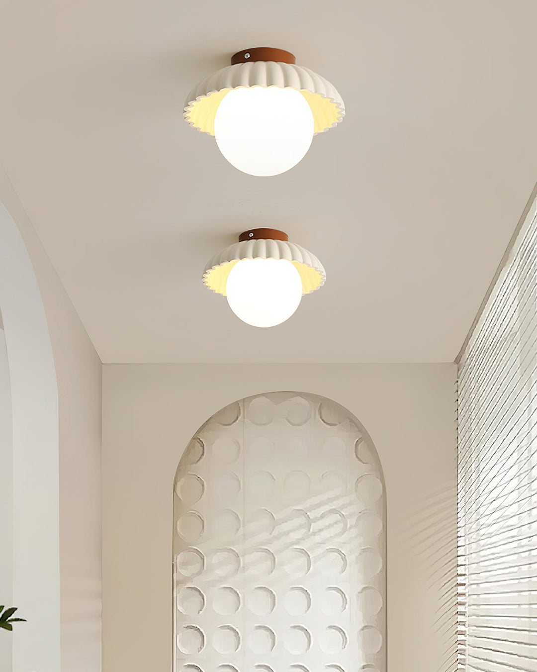 Scallop Plafonnier encastré Glow - Neutralighting