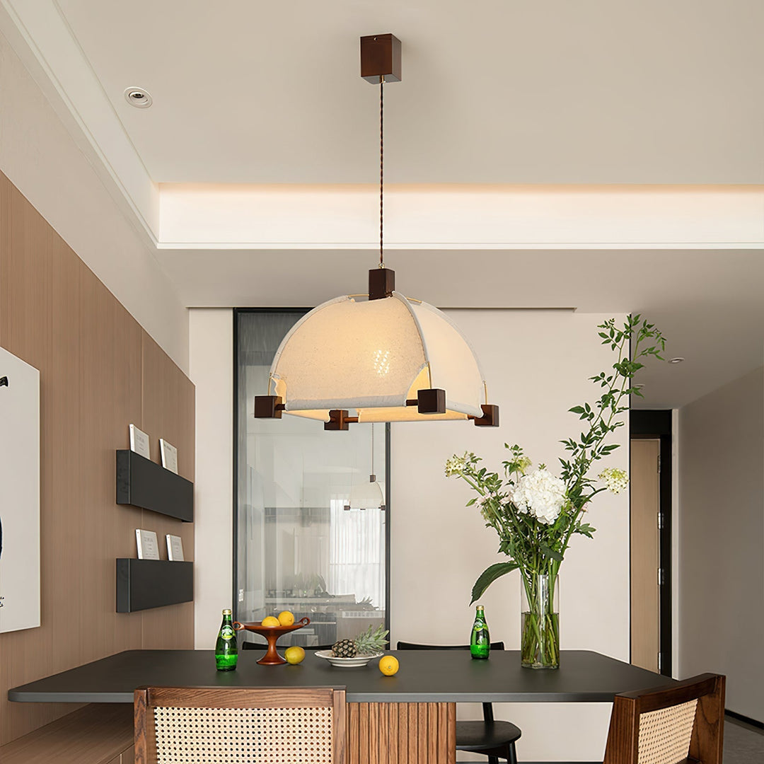 Allegra Suspension Tissu Cadre Minimaliste - Neutralighting