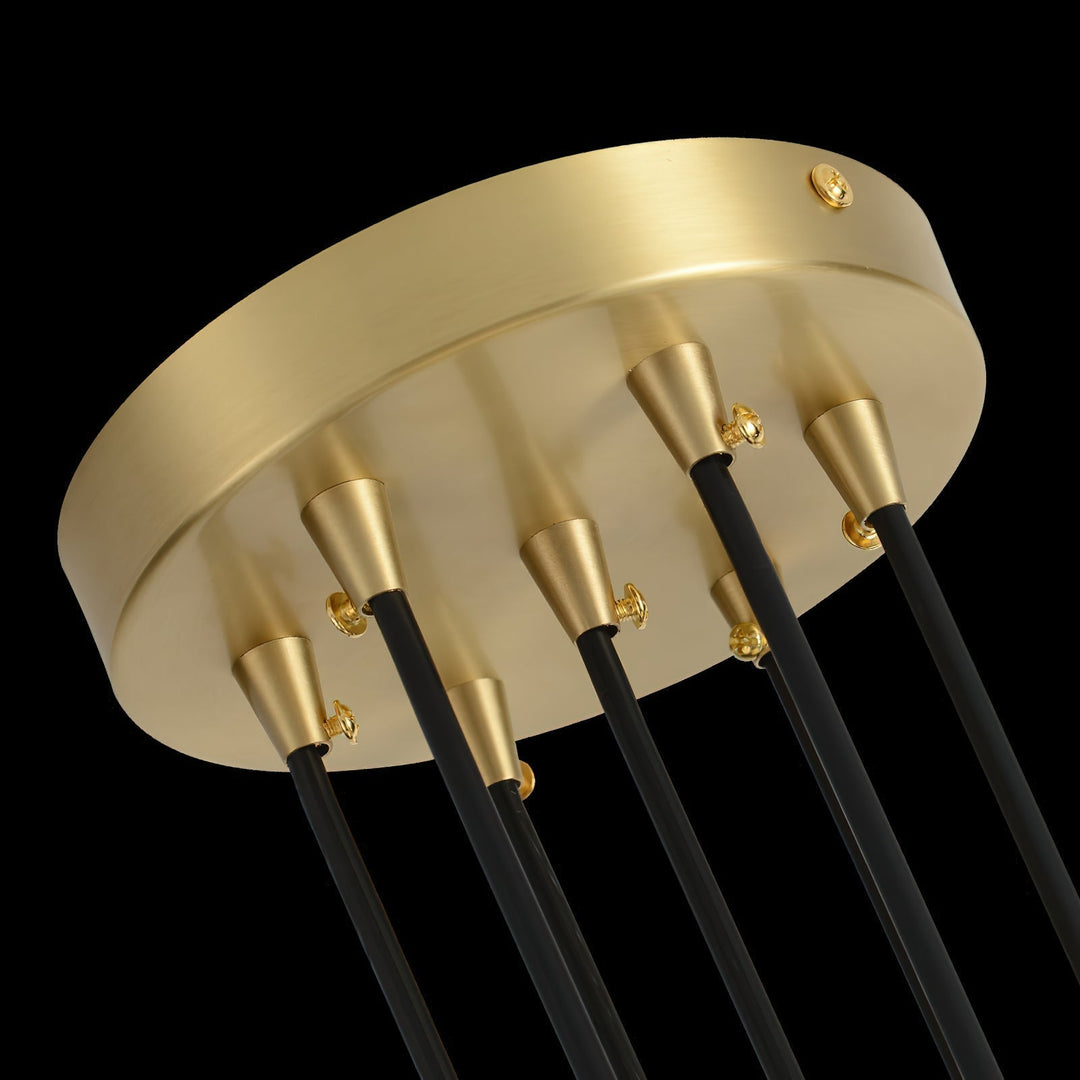 Zoruvyi Chandelier en Verre Boule Moderne Minimaliste - Neutralighting