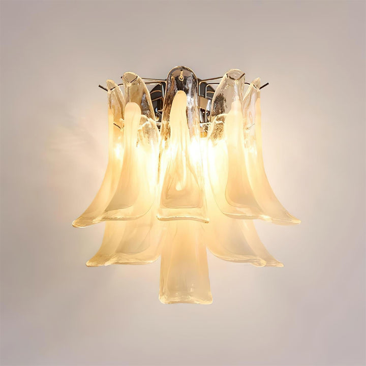 Alrinis Applique Murale Sculpturale Cascade de Pétales - Neutralighting