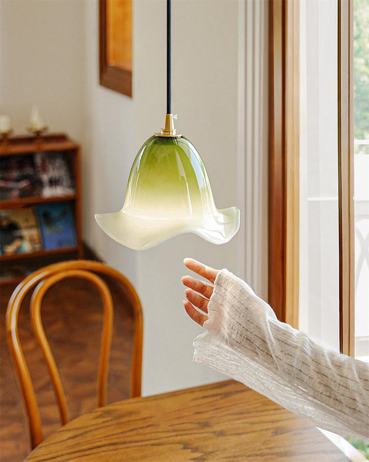 Aluna Suspension Abat-jour Courbé Organique - Neutralighting