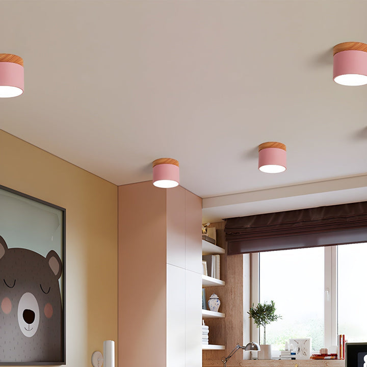 Caveleth Downlight de Surface en Bois Minimaliste Moderne - Neutralighting
